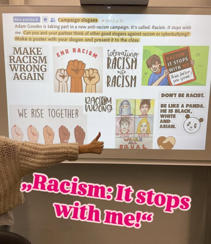 Racism: It stops with me!