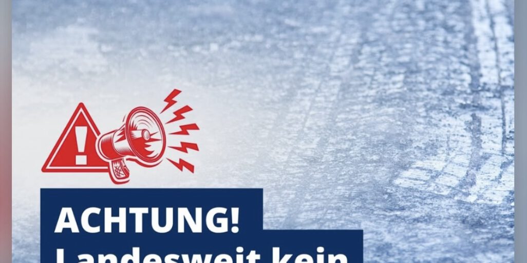 Warnung Glatteis