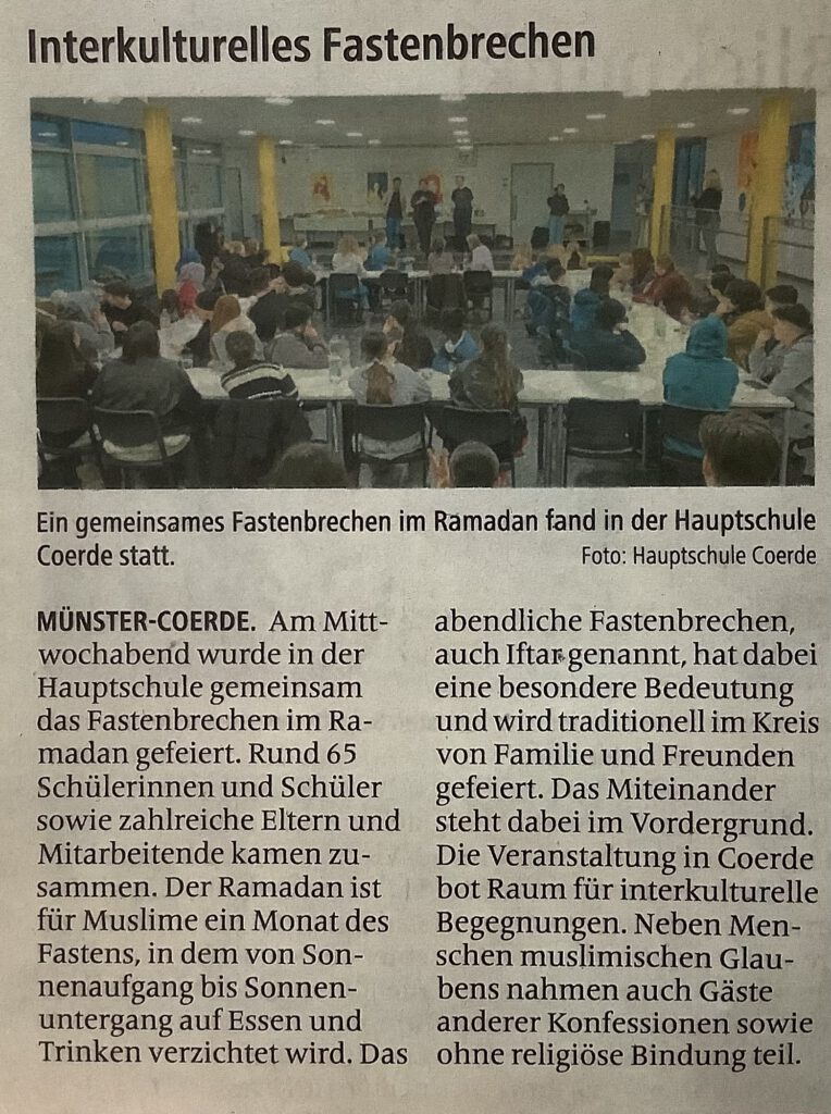 Interkulturelles Fastenbrechen